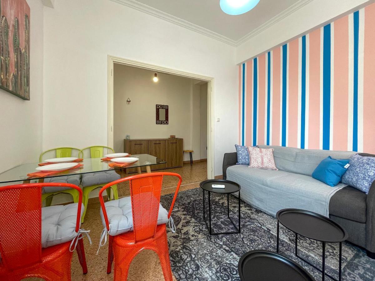 Ferienwohnung Soho Vivid 55Sqm Apt In Athen Exterior foto