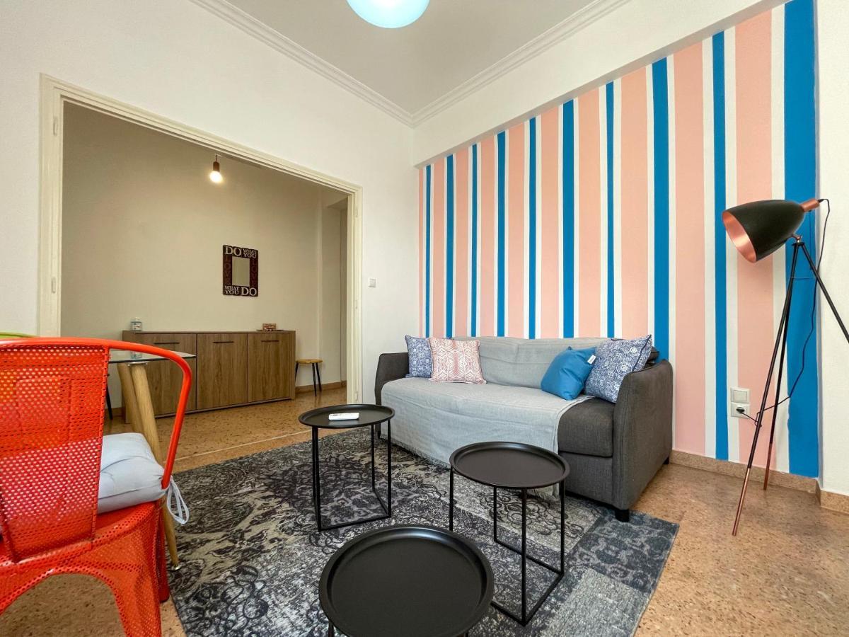 Ferienwohnung Soho Vivid 55Sqm Apt In Athen Exterior foto