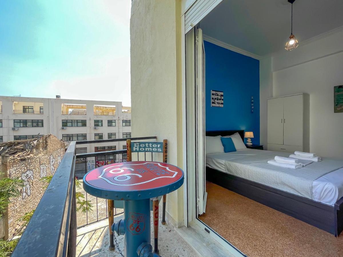 Ferienwohnung Soho Vivid 55Sqm Apt In Athen Exterior foto